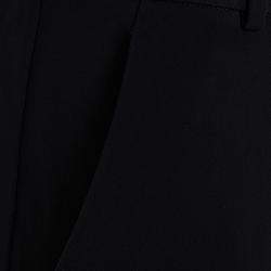 Pre Owned Zimmermann Black Crepe Stovepipe Pants M