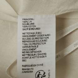 Zimmermann Multicolor Floral Print Schiffli Linen Shorts XS
