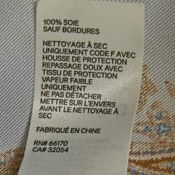 Pre Owned Zimmermann Blue Luminous Paisley Print Silk Neck Tie-Up Shirt S