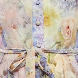 Pre Owned Zimmermann Multicolor Floral Print Mini Dress S