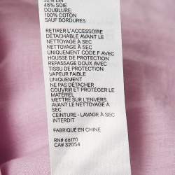 Zimmermann Lavender Linen Blend High Tide Tuxedo Dress M