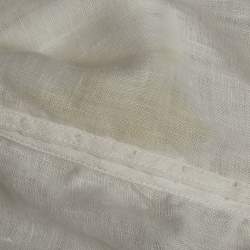 Pre Owned Zimmermann White Broderie Anglaise Linen Carnaby Ruffled Mini Dress M