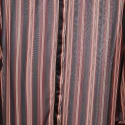 Pre Owned Zimmermann Multicolor Striped Georgette Asymmetrical Shirt L