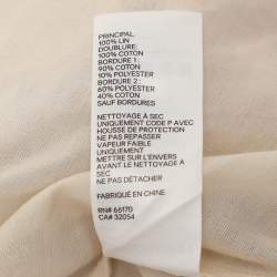 Pre Owned Zimmermann Multicolor Linen Anneke Lantern Mini Dress M