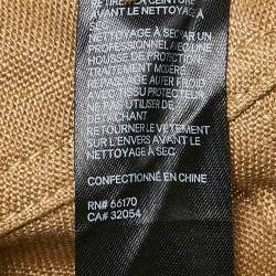 Zimmermann Olive Green Linen Belted Shorts M