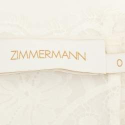 Zimmerman White Lace Dance Blouse XS