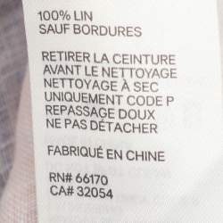 مملوكة مسبقًا فستان زيمرمان لينن متعدد الألوان بأكمام منتفخة مي دي مقاس صغير جداً (إكس سمول)