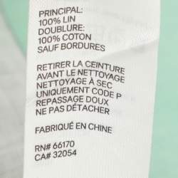 مملوكة مسبقًا Zimmermann Multicolor Lenin Print Jude Buttoned Mini Dress XS