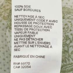 Pre Owned Zimmermann Multicolor Crinkle Silk Georgette Dancer Lantern Midi Dress XS