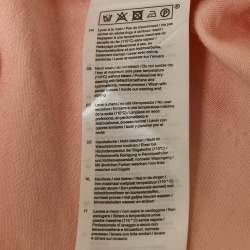 Pre Owned Zimmermann Pink Satin Waist Tie-Up Trousers L