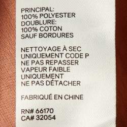 Pre Owned Zimmermann Ballet Pink Burnout Sunray Pleated Midi Dress M