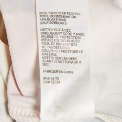 Pre Owned Zimmermann Multicolor Floral Print Silk Belted Wonderland Midi Dress M