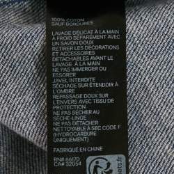 Pre Owned Zimmermann Blue Chambray Long Dress M