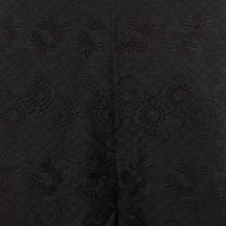 Zimmermann Black Cotton Caravan Flutter Shorts L