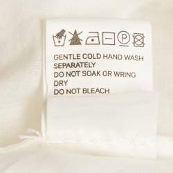 Pre Owned Zimmermann White Lace V-Neck Flared Mini Dress S