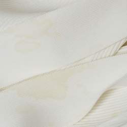 Pre Owned Zimmermann White Rib Knit Sleeveless Tie-Up Top XS