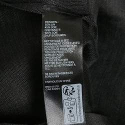 Pre Owned Zimmermann Black Line Silk Liftoff Flower Luminosity Top S