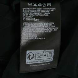 Pre Owned Zimmermann Black Lace Frill Tunic L