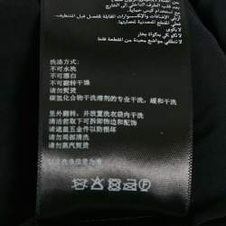 Pre Owned Zimmermann Black Lace Frill Tunic L