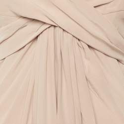 مملوكة مسبقًا فستان ميني زيمرمان حرير خوخي بدون حمالات مقاس متوسط (ميديوم)