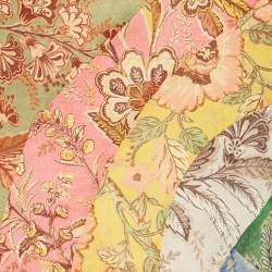 مملوكة مسبقًا فستان زيمرمان جوني بقصة ظهر رياضية بطبعة زهور متعددة الألوان من القطن مقاس كبير - ميديوم