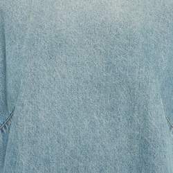 مملوكة مسبقًا فستان ميني زيمرمان دنيم أزرق مزين مقاس كبير - لارج