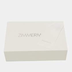 مملوكة مسبقًا فستان ميني زيمرمان دنيم أزرق مزين مقاس كبير - لارج