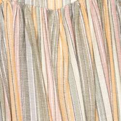 Pre Owned Zimmermann Multicolored Lurex Rainbow Striped Cotton Juniper Dress M