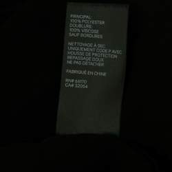 مملوكة مسبقًا Zimmermann Black Polka Dot Appliqued Chiffon Sleeveless Dress S