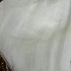 مملوكة مسبقًا Zimmermann White & Brown Linen Zippy Dandy Studded Belted Dress M