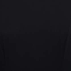 Pre Owned Zimmermann Black Crepe Pleated Maxi Dress M