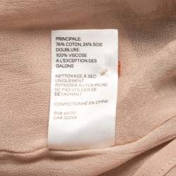 Zimmermann Multicolor Paisley Cotton Blend Tiered Maxi Dress L