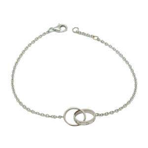 Cartier Love White Gold Chain Bracelet