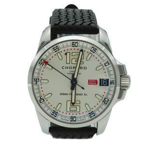 Chopard White Mille Miglia Gran Turismo XL Limited Edition Automatic Watch 44 MM