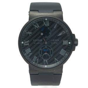 Ulysse Nardin Maxi Marine Black Carbon Fiber Automatic Men'S Watch 41MM