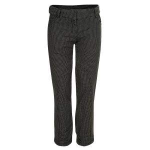 Baby Dior Brown Houndstooth Paneled Pants 8 Yrs