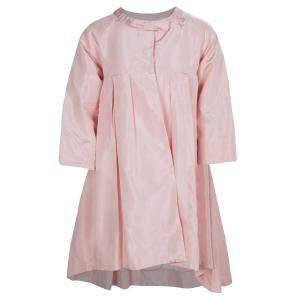 Baby Dior Rose Pink Silk Dress Coat 12 Yrs