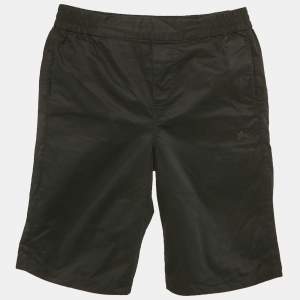 Pre Owned شورت قطن أسود بربري للأطفال 14 سنة