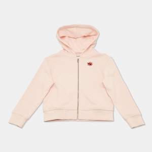 مملوكة مسبقًا Burberry Kids Pink Lady Bird Cotton Hooded Jacket 8Yrs