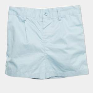 مملوكة مسبقًا Burberry Kids Blue Cotton Shorts 18M