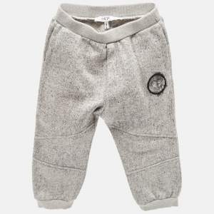 Dior Baby Grey Cotton Knit Track Pants 18 M