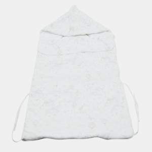 Pre Owned Baby Dior White Printed Cotton Sleeping Bag