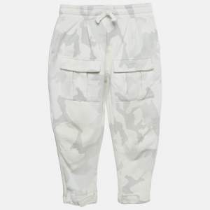 Pre Owned Dolce & Gabbana Kids Grey Camouflage Joggers 6 Yrs