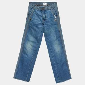 D&G Junior Blue Denim Straight Leg Jeans 8 Yrs 
