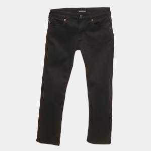 Emporio Armani Kids Black Denim Skinny Jeans 8 Yrs Waist 24"