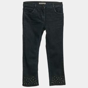 Ermanno Scervino Junior Studded Denim Jeans 8 Yrs Waist 24"