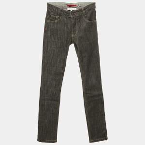 Givenchy Kids Grey Denim Slim Fit Jeans 10 Yrs Waist 25"