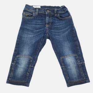 Pre Owned Gucci Kids Blue Denim Jeans 4 Yrs 