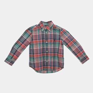 Pre Owned Polo Ralph Lauren Kids Multicolor Checks Cotton Shirt 3Yrs