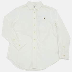 Pre Owned Ralph Lauren Kids White Cotton Shirt 12 Yrs